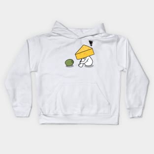 Cheese and Olive Kids Hoodie